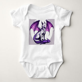 Body T-shirt Créatures Imaginaires enchantées pour bébé