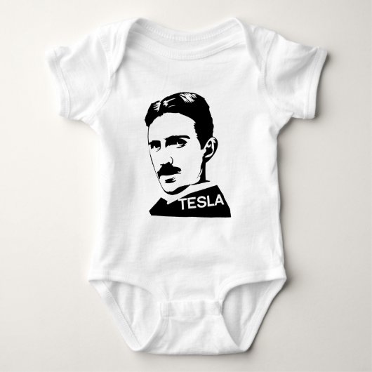 Body T-shirt de cru de Nikola Tesla (Devant)