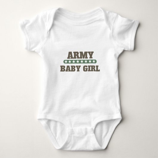 Body T-shirt de la petite armée (Devant)