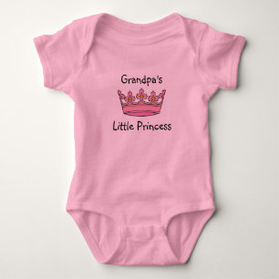 Body T-shirt de la petite princesse de papy