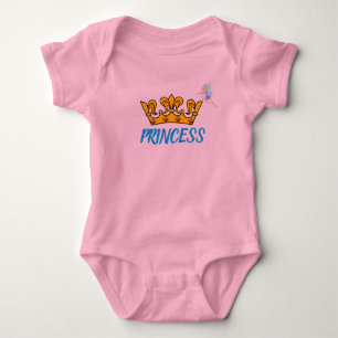 Body T-shirt de la princesse Toddler