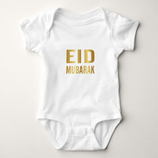 Body T-shirt de l'Aïd Moubarak (Devant)