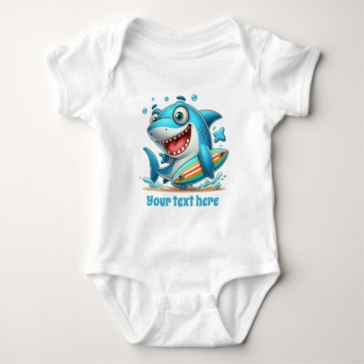 Body T-shirt de plage unisexe cool ajoutez un texte req (Devant)