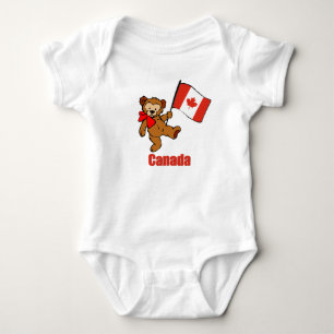 Body T-shirt d'ours de nounours du Canada