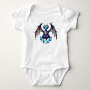Body T-Shirt Dragon nouveau-né émergeant d'un œuf de cr