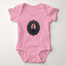T-shirt élégant pour tout-petit à motif mandala de