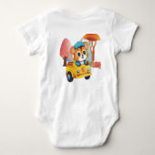 Body T-shirt éléphant bébé Joyride (Dos)