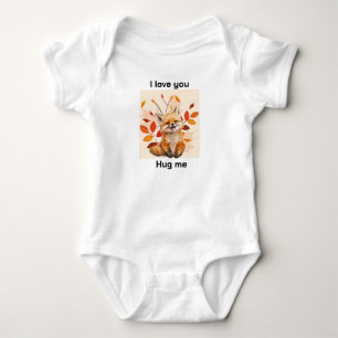 Body T-shirt en jersey bébé fin