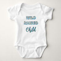 T-Shirt Enfant aux Cheveux Sauvages Rétro