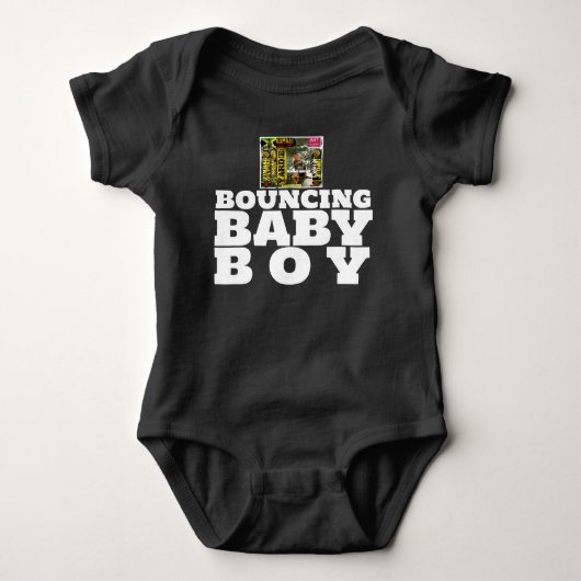 Body T-shirt GARÇON BÉBÉ BOUNCING (Devant)