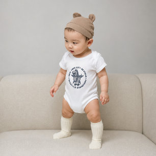 Body T-shirt graphique rétro vintage pour skateurs de N