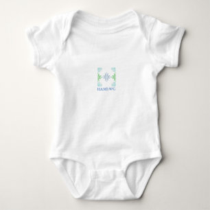Body T-shirt HAMbWG - Pastel Snowflake Boy