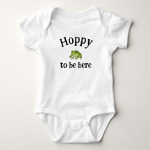 T-shirt Hoppy to be here kids