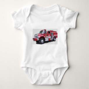 Body T-shirt infantile de camion de brosse