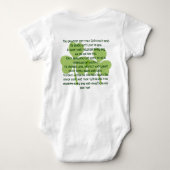 Body T-shirt Irish Blessing - Baby Boy (Dos)