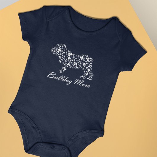 Body T-shirt Jour de la Saint Patrick pour maman Bulldo