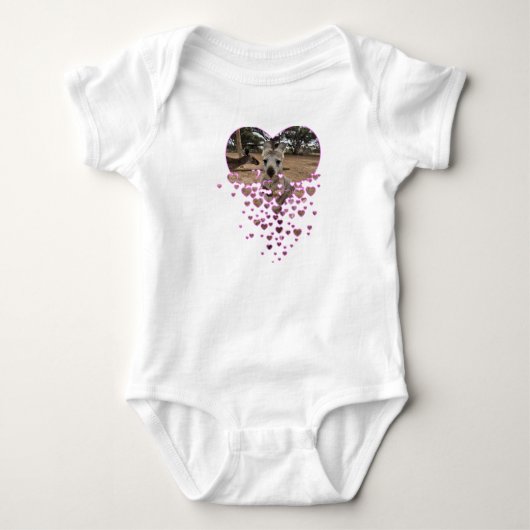 Body t-shirt kangaroo bodysuit (Devant)