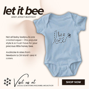Body T-shirt "Let It Bee" Bodysuit pour bébé