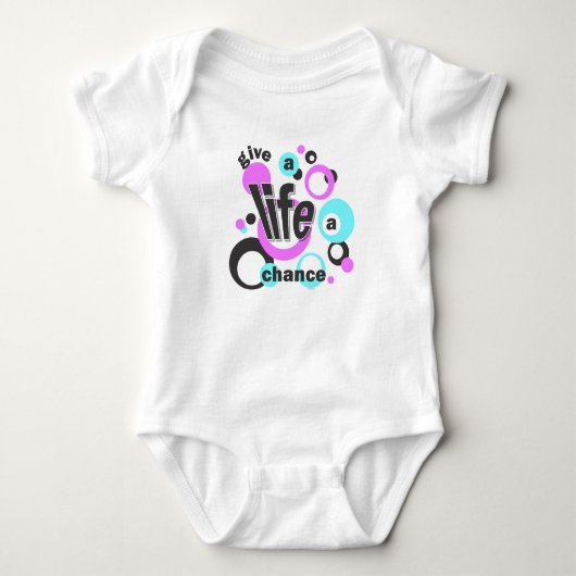 Body T-shirt ou bodys bébé. (Devant)