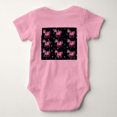 Body T-shirt pour bébés au design adorable. (Dos)