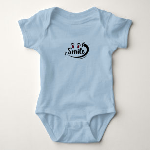 Body T-Shirt pour enfants à motif sourire
