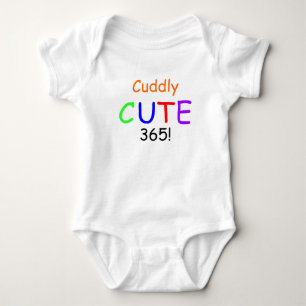 Body T-shirt pour nourrisson Coloré Mignon Câlin 365