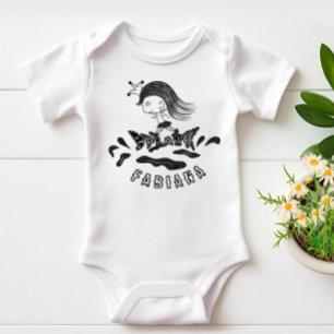 Body T-shirt princesse en marche
