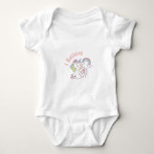 Body T-shirt Rainbow Magic Unicorn (Devant)