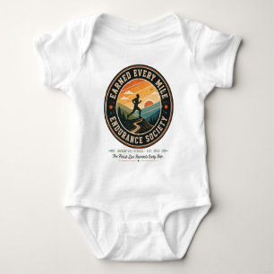 Body T-shirt rétro pour coureur de trail Endurance Earn