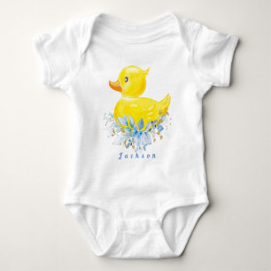 Body T-Shirt RUBBER DUCK garçon premier anniversaire Bé