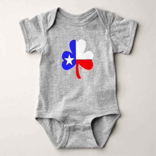 Body T-shirt Shamrock du Texas (Devant)