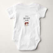 Body T-shirt tatouage à l'aquarelle (Dos)