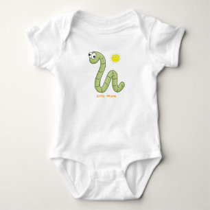 Body T-Shirt Tots pour enfants bébé "Petit ver"