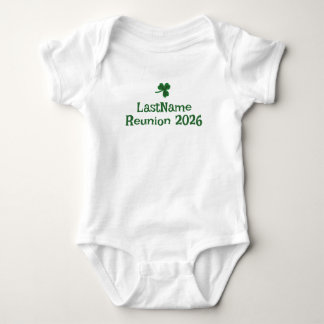 Body T-Shirt Trèfle de Clan Irlandais Personnalisé - en