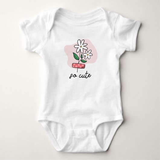 Body T-shirt trop mignon (Devant)