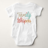 Body T-shirt Whispers famille (Dos)