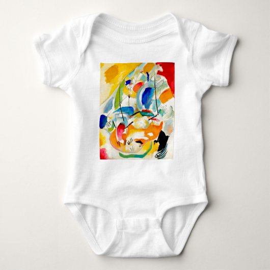 Body Tableau de bataille maritime de Kandinsky 1913 (Devant)