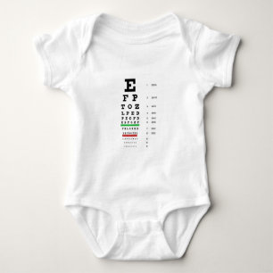 Body tableau de vision de Snellen pour l'opthalmologue