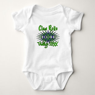 Body Tartan Burst Vintage Année de Naissance Clan Rollo