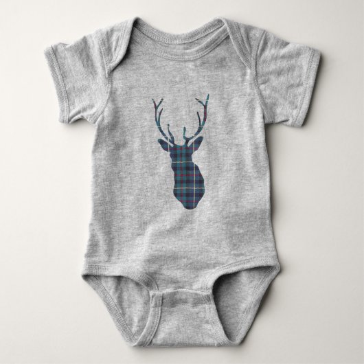 Body Tartan cerf scottish a tweeté plaid (Devant)