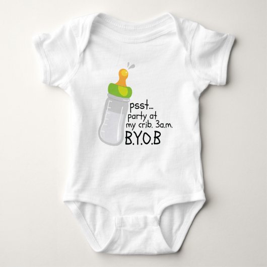 Body TDFP. Fête À Mon Bébé. BYOB 3H (Devant)