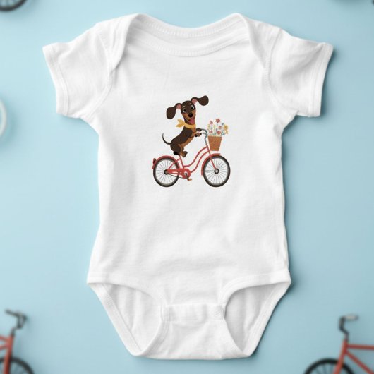 Body Teckels à vélo 