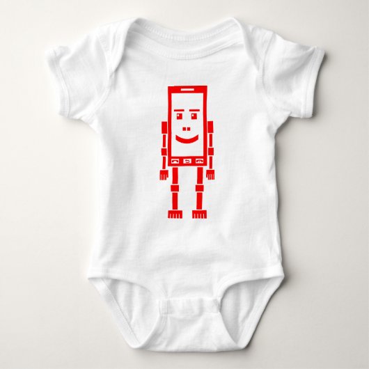 Body Téléphone Robo - Rouge (Devant)