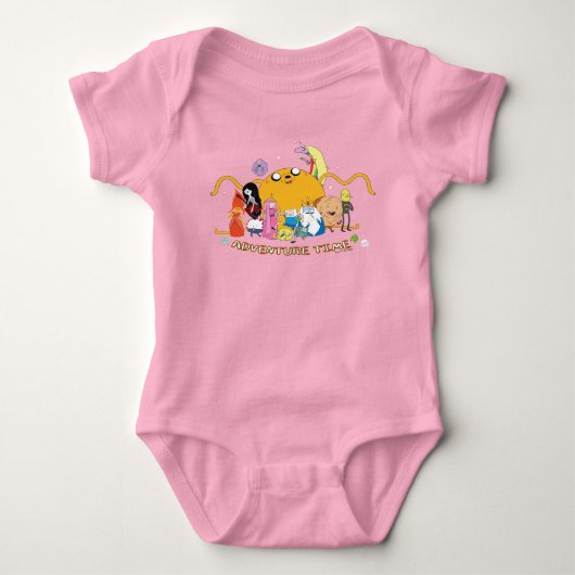 Body Temps d'aventure | Gros T-Shirt Graphique Groupe J (Devant)