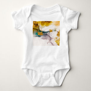 Body tendresse pastel : tourbillons dorés art.