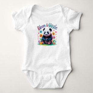 Body Tenue Bébé Panda Bloom & Giggle Un An