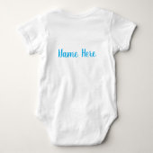 Body Tenue Bébé Panda Bloom & Giggle Un An (Dos)