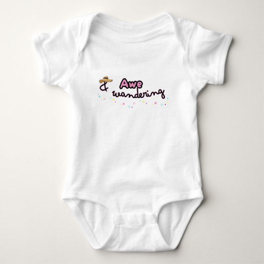 Body Tenue de bébé Awe and Wandering (Devant)
