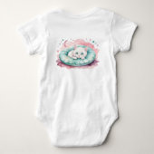 Body Tenue de bébé chat mignon (Dos)