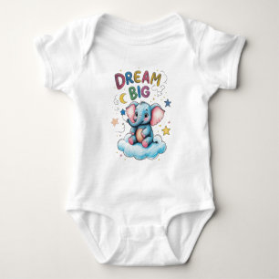 Body Tenue de bébé éléphant rêve grand